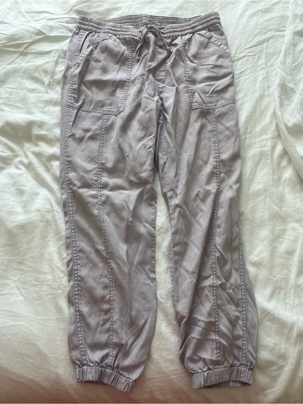Anthropologie Hei Hei Lilac Drawstring Jogger Pants